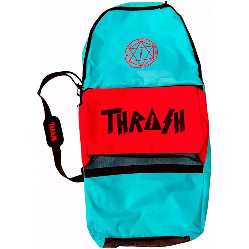 Neue Ware Boardbag bodyboard Thrash Daily retro Aqua Blue/Red