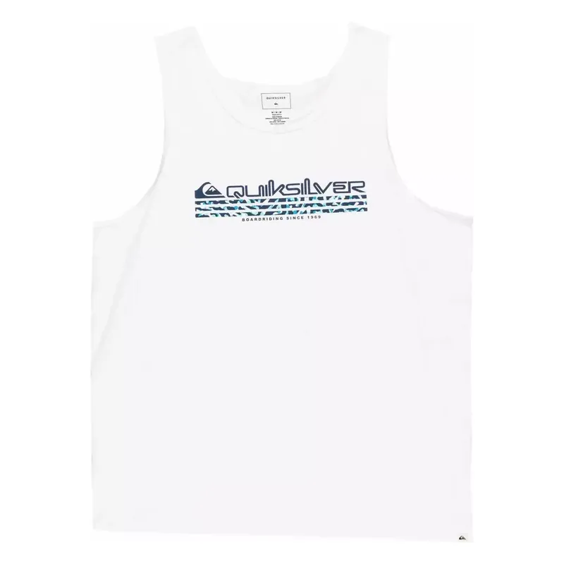 T-shirt quiksilver Omni Fill white Highlight