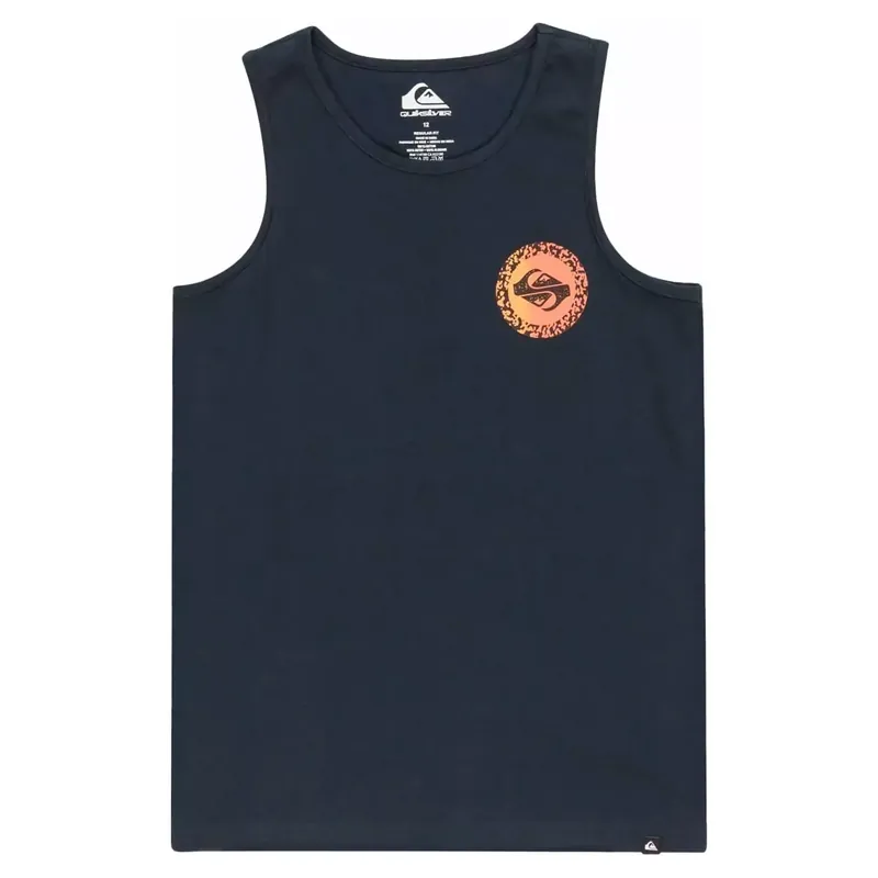 T-shirt quiksilver Long Fade Dark Navy Junior Neu
