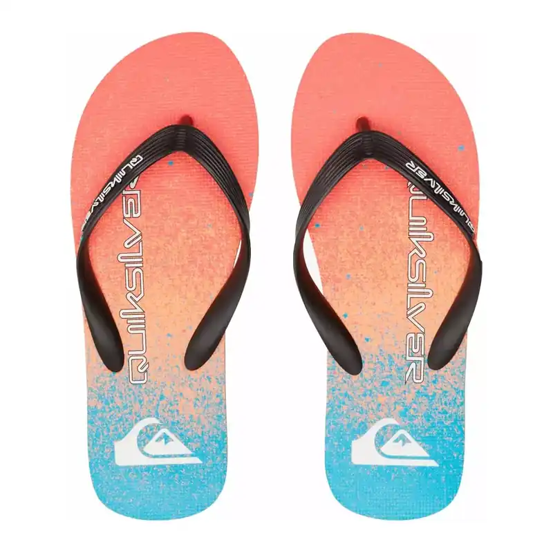 Super-Preis Flip-Flops Von Quiksilver Molokai Art Blue/Blue/Orange