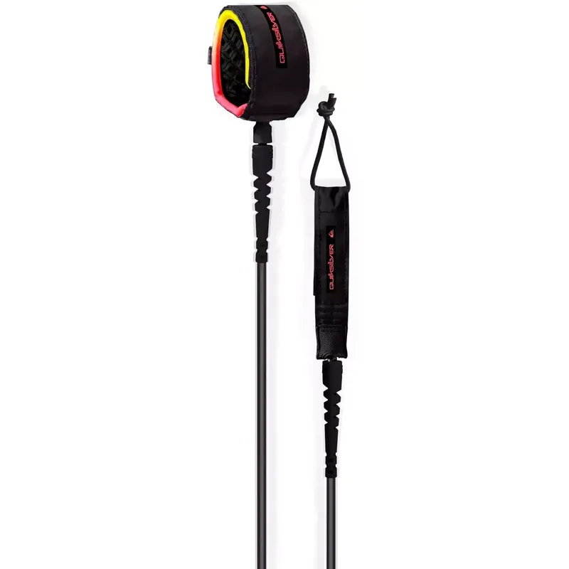 Meistverkauft Leash quiksilver Highline Comp Medium Waves Black/Multi
