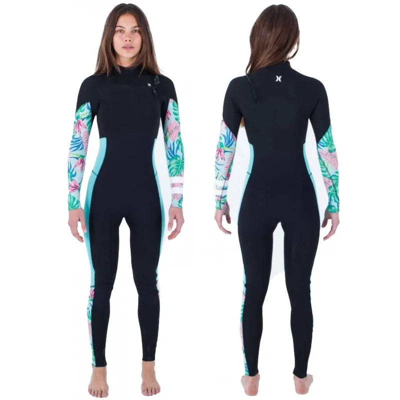 Top-Angebot Neopren Hurley Plus Womens 3/2mm Printed Java Tropical