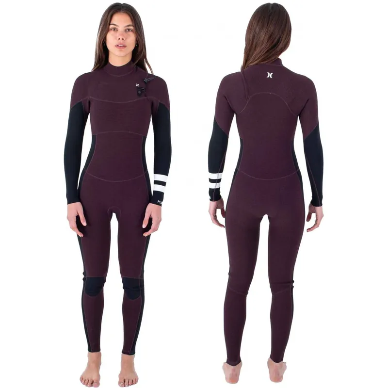 Billig Neopren Hurley Plus 4/3mm Women BLACK/MAHOGANY