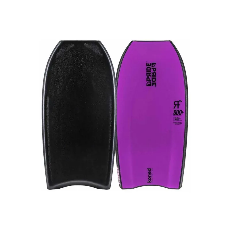 Bodyboard Pride Koned PP Radial Flex SDC+ Varial Black/Purple Ausverkauf