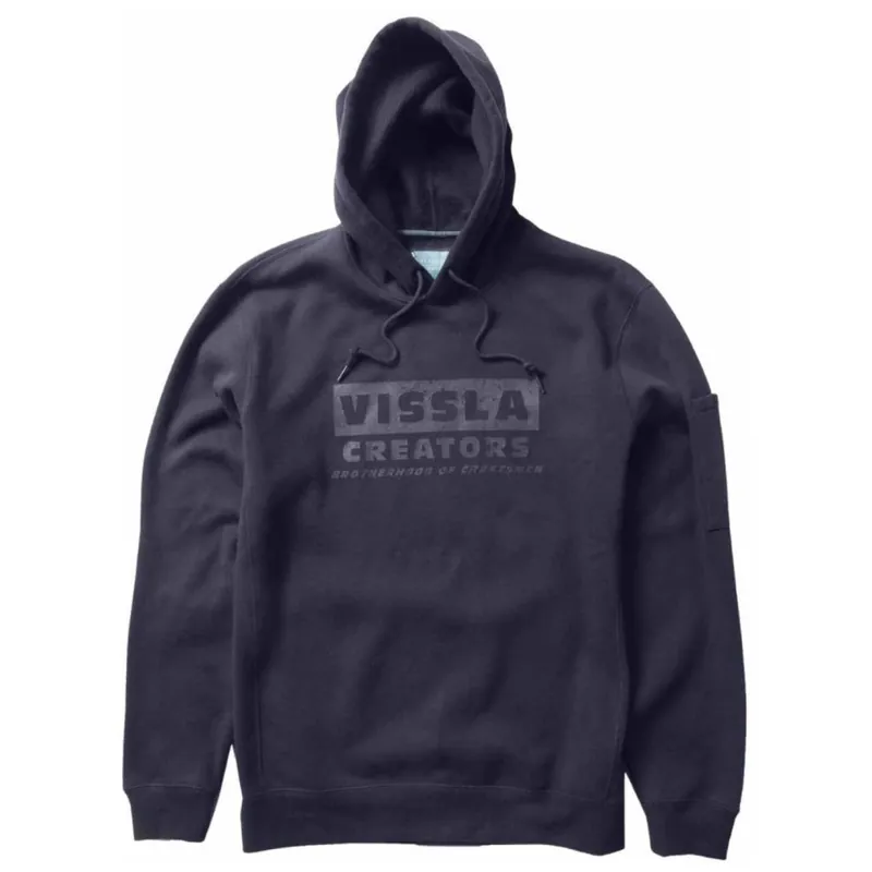 Sweatshirt Vissla Creators Eco Dark Naval Begrenztes Angebot