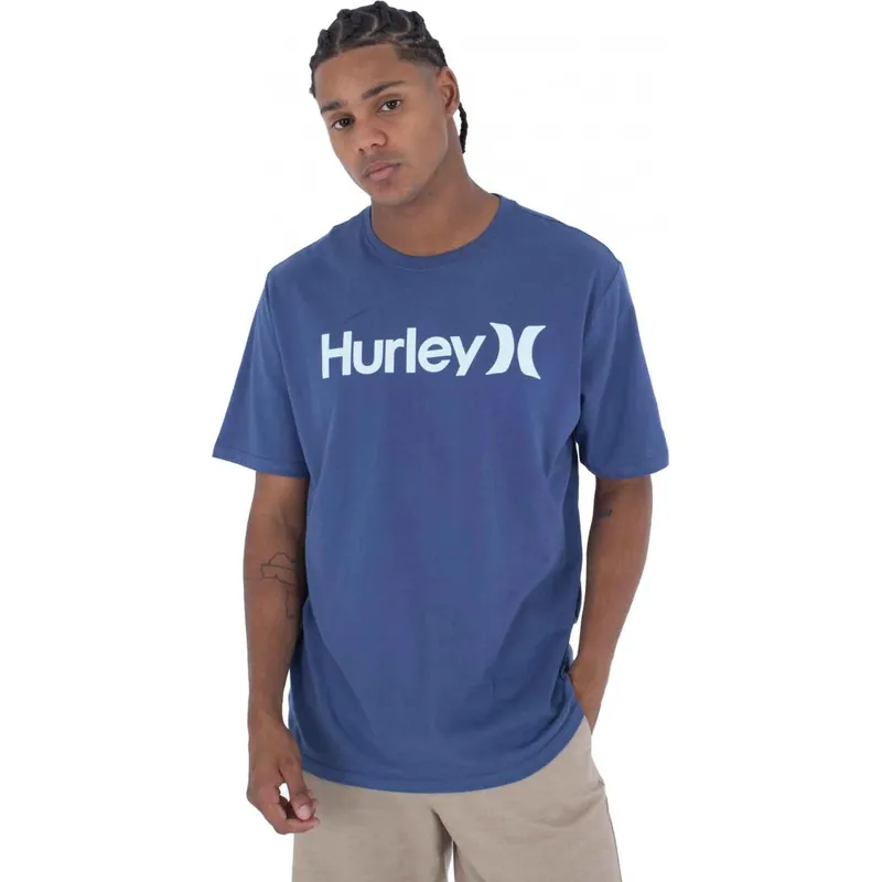 Zertifiziert T-shirt Hurley Everyday O&O Solid Submarine