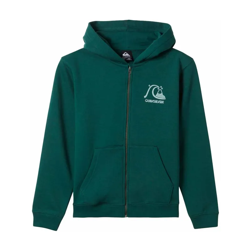 Bestpreis Sweatshirt Quiksilver Graphic Zip Youth Forest