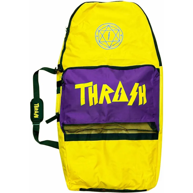 Boardbag bodyboard Thrash Daily retro Yellow/Purple Heißes Angebot