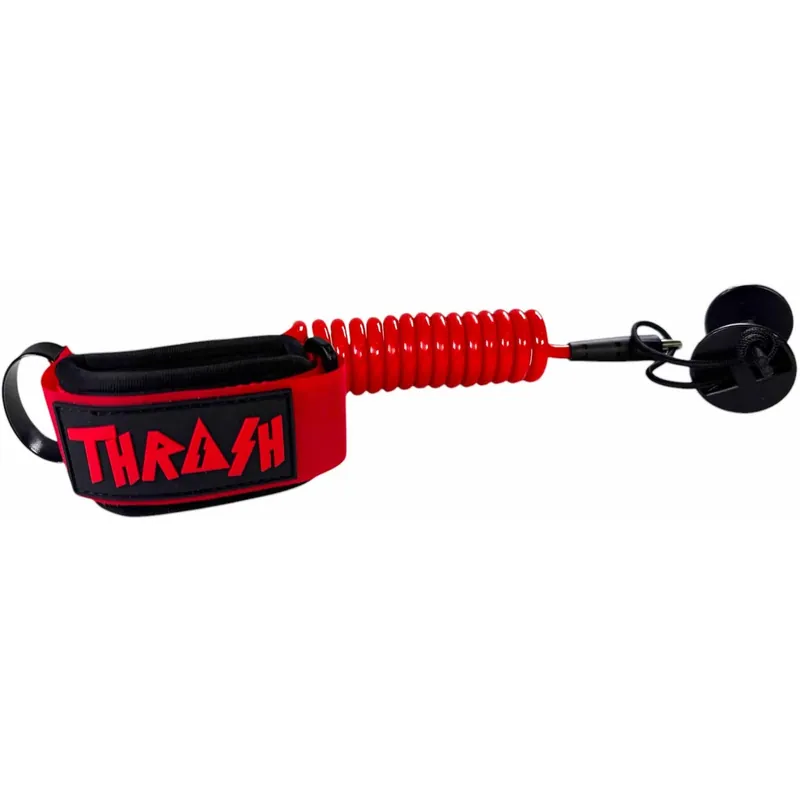 Leash für bodyboard Thrash wirst Red/Black Aktuell