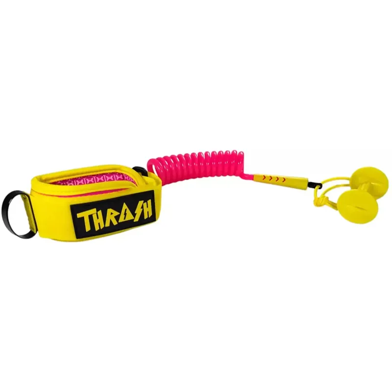 Knallerangebot Leash für bodyboard Thrash-8mm Hive X Kids Serie Yellow/Pink