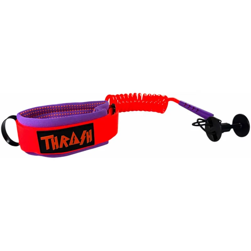 Abverkauf Leash für bodyboard Thrash-Bizeps Point Orange/Purple