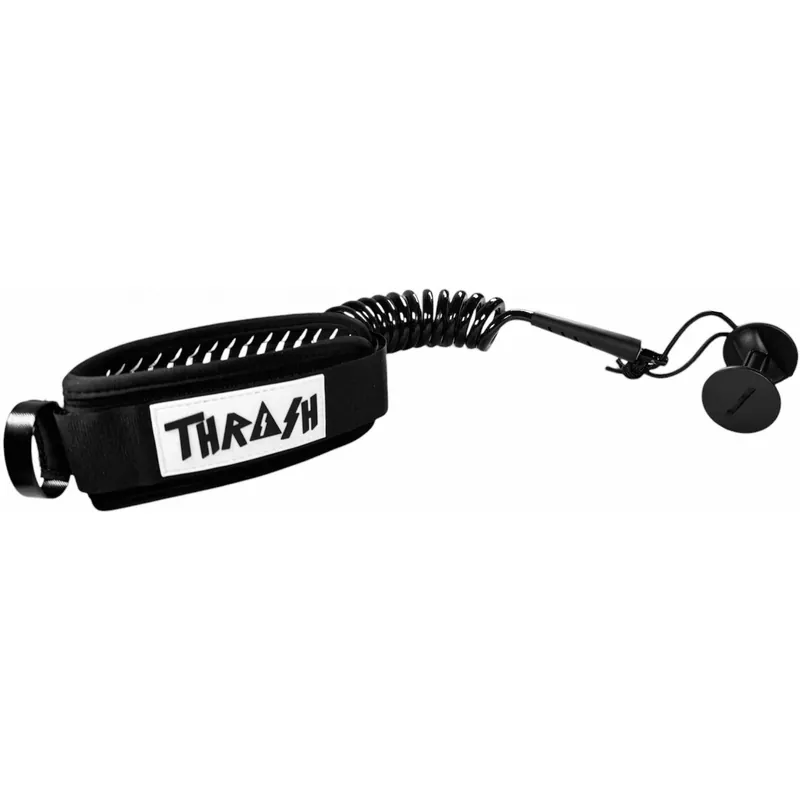 Leash für bodyboard Thrash-Bizeps V-Grip 8mm Black Wochenendangebot