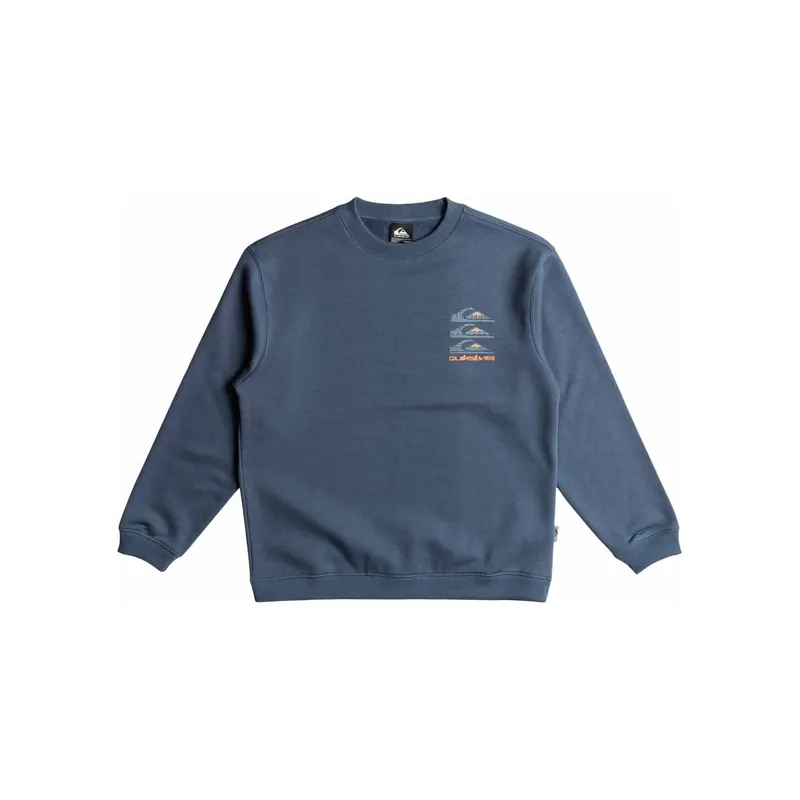 Sweatshirt Quiksilver Screen Vintage Indigo Rabatt
