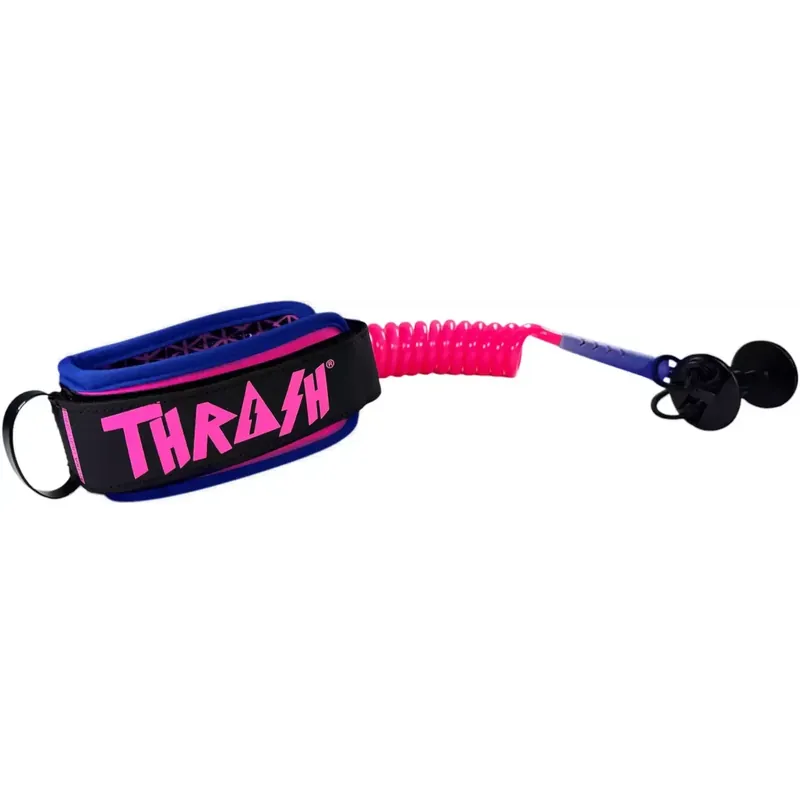 Günstig Leash für bodyboard Thrash 9mm Ultra Series Pink/Blue