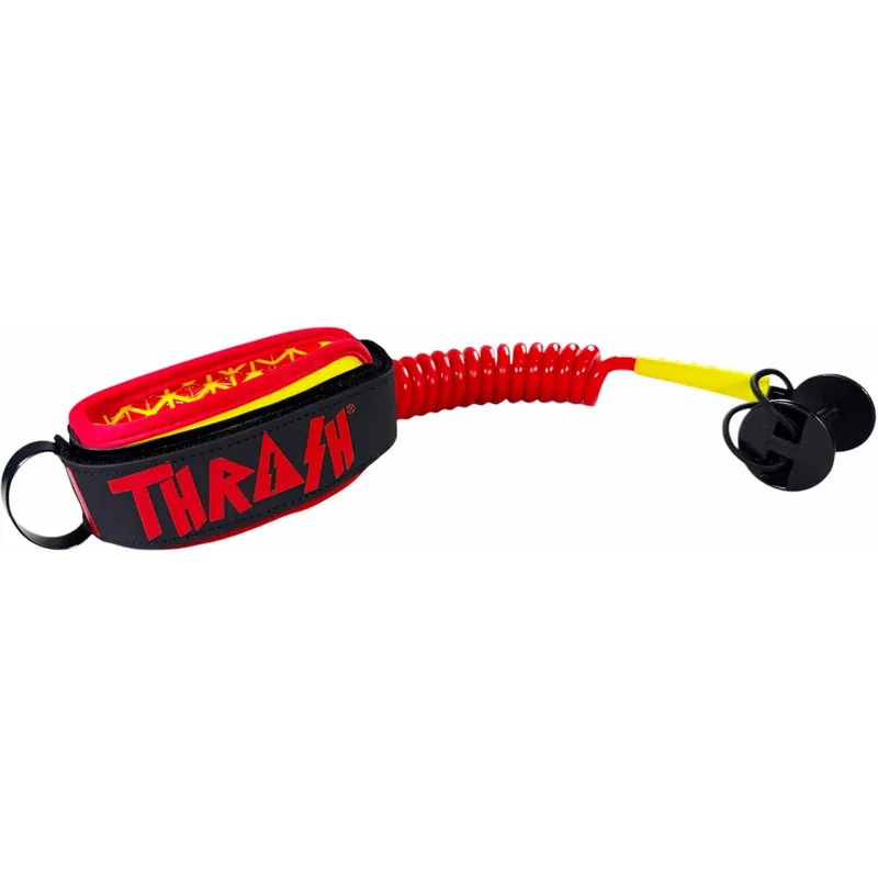 Leash für bodyboard Thrash 9mm Ultra Series Red/Yellow Sale
