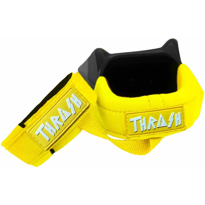 Echt Unterliegt flossen Thrash mit Heel Pad Combo Yellow