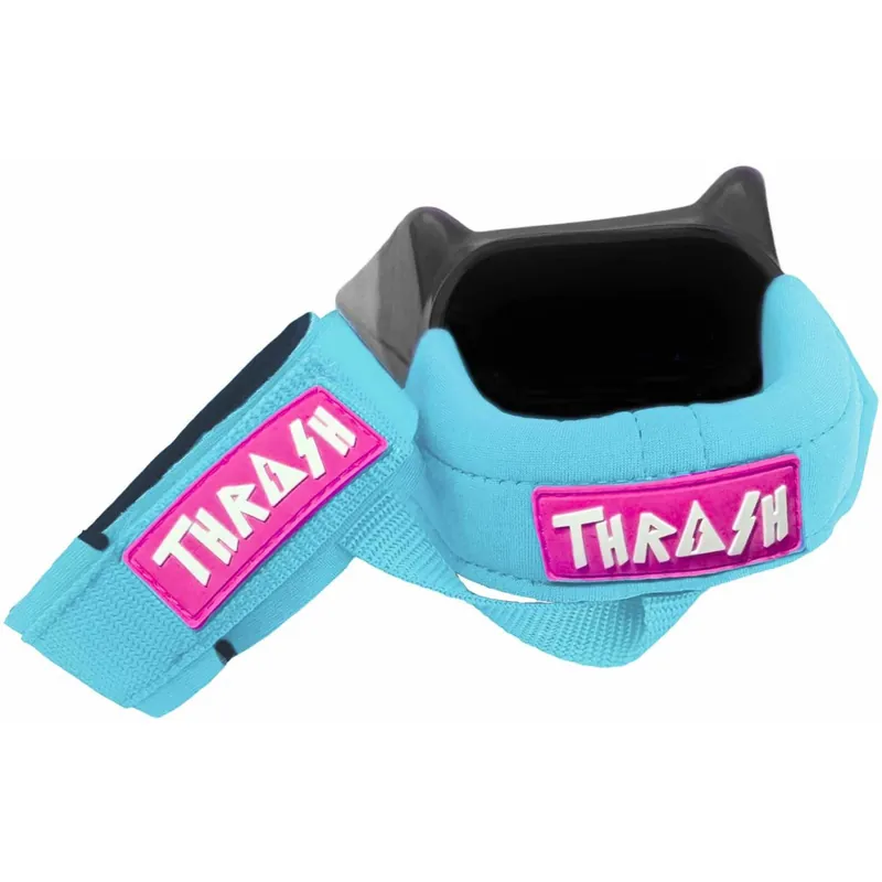 Finale Aktion Unterliegt flossen Thrash mit Heel Pad Combo Aqua/Red