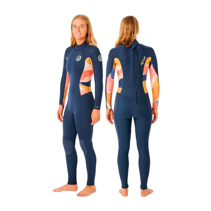Wochenendangebot Neoprenanzug Rip Curl Dawn Patrol 4/3mm Damen BZ Blue/Multi