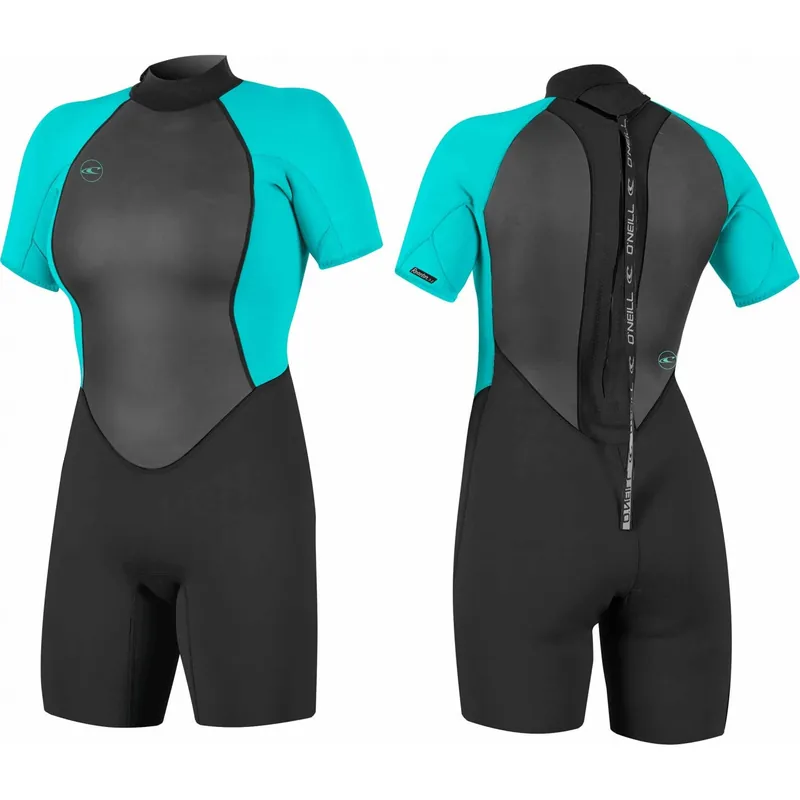 Neue Ware Neoprenanzug ONeill Reactor 2mm Womens Black/Light Aqua