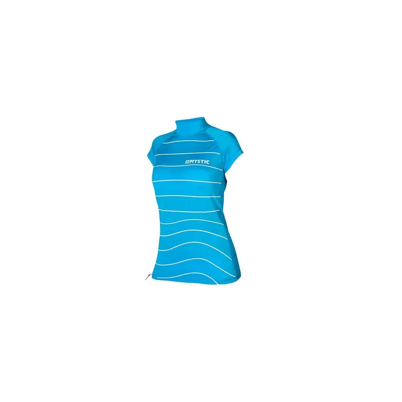 Markenware Lycra Mystic Star kurzarm Women Blue