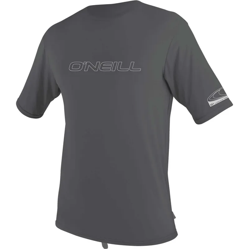 Neu Tee-Shirt UV ONeill surf Basic-Skins Graphite