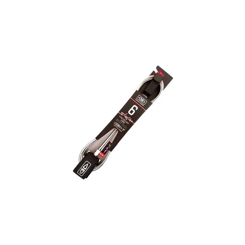 Preis Gesenkt Leash von Ocean & Earth SLIMLINE Pro/Comp Black/White