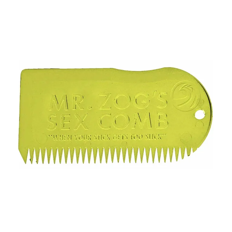 Neuheit Abstreifer Sex Wax Comb Yellow
