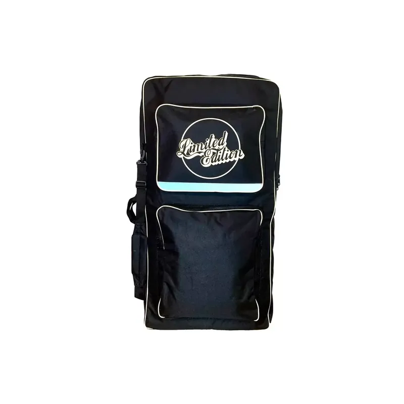 Boardbag Limited Edition Pro Bodyboard Cover Black/White Neue Kollektion