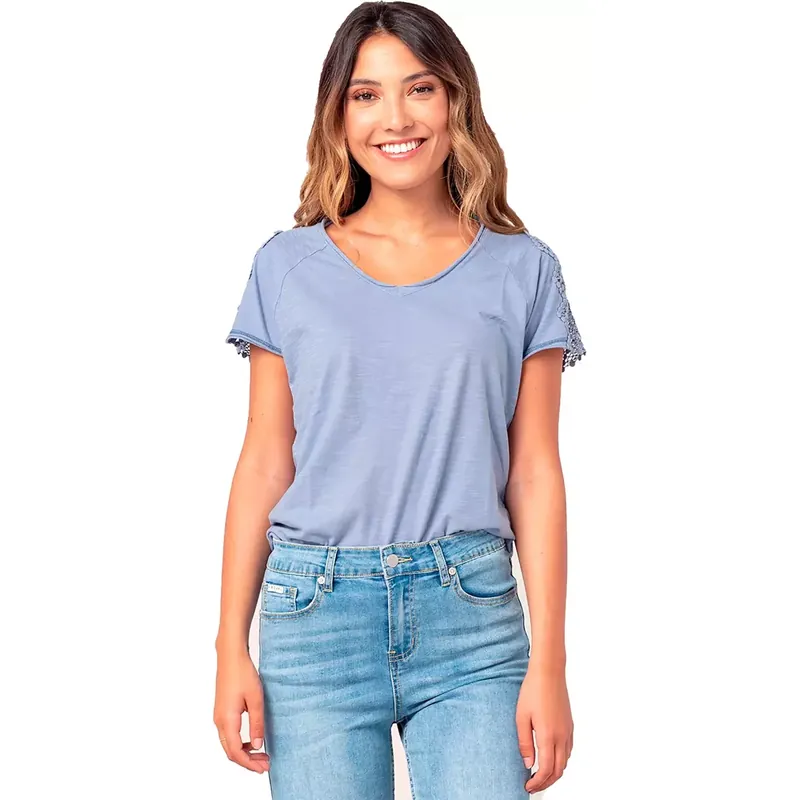 T-Shirt Rip Curl Lovely V neck Markenware