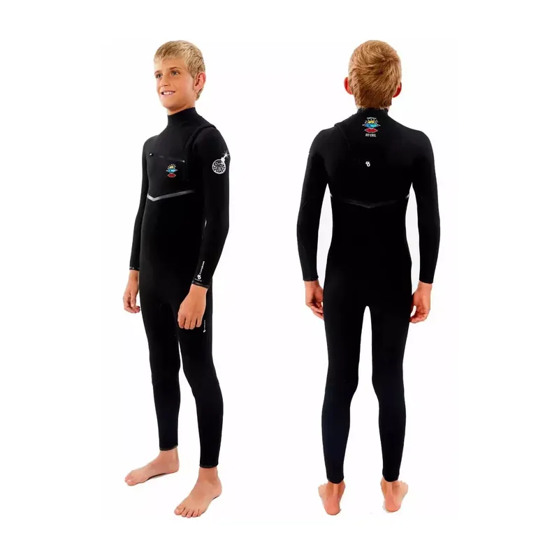 Aktuell Neoprenanzug Rip Curl Flash Bomb 4/3mm Chest-Zip Junior
