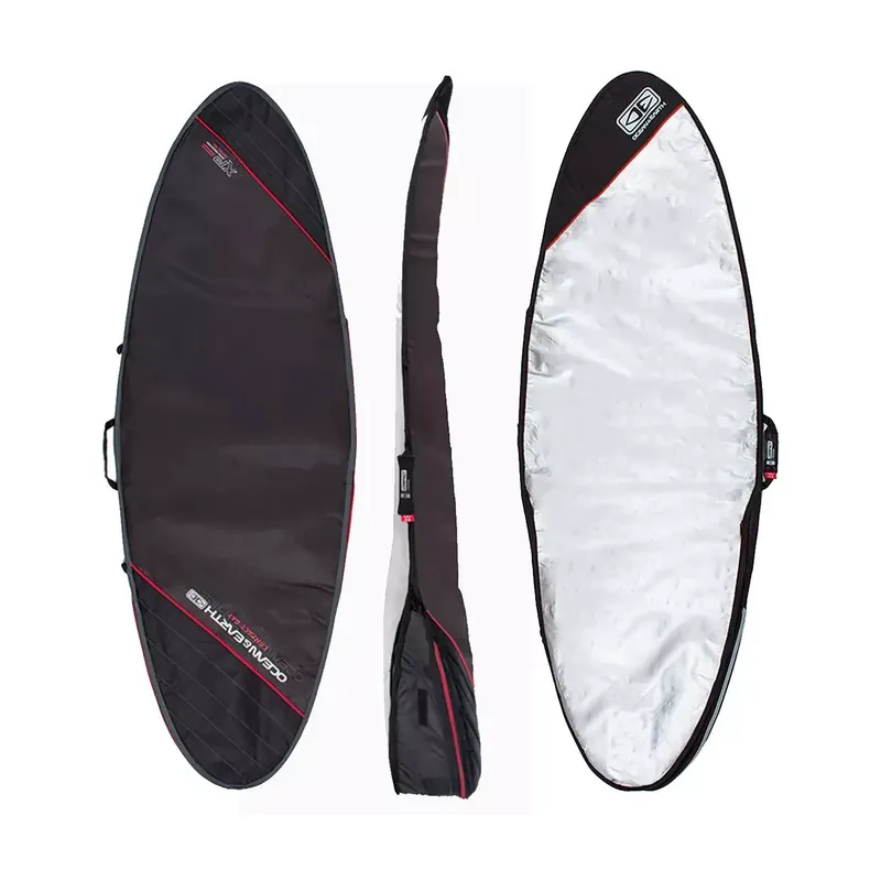 boardbag Ocean & Earth Compact Day Fish Black/Red Jetzt Kaufen