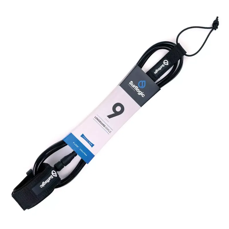 Leash surf SurfLogic Longboard Ankle Black Neue Ware