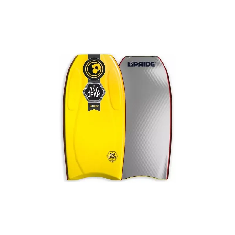 Direkt Vom Hersteller Bodyboard Pride Anagram contoured Yellow/Grey