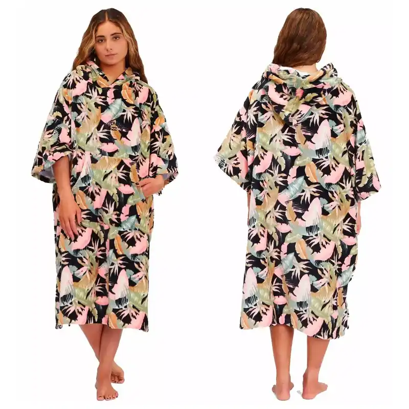 Rabatt Poncho Billabong Womens Jungle Night