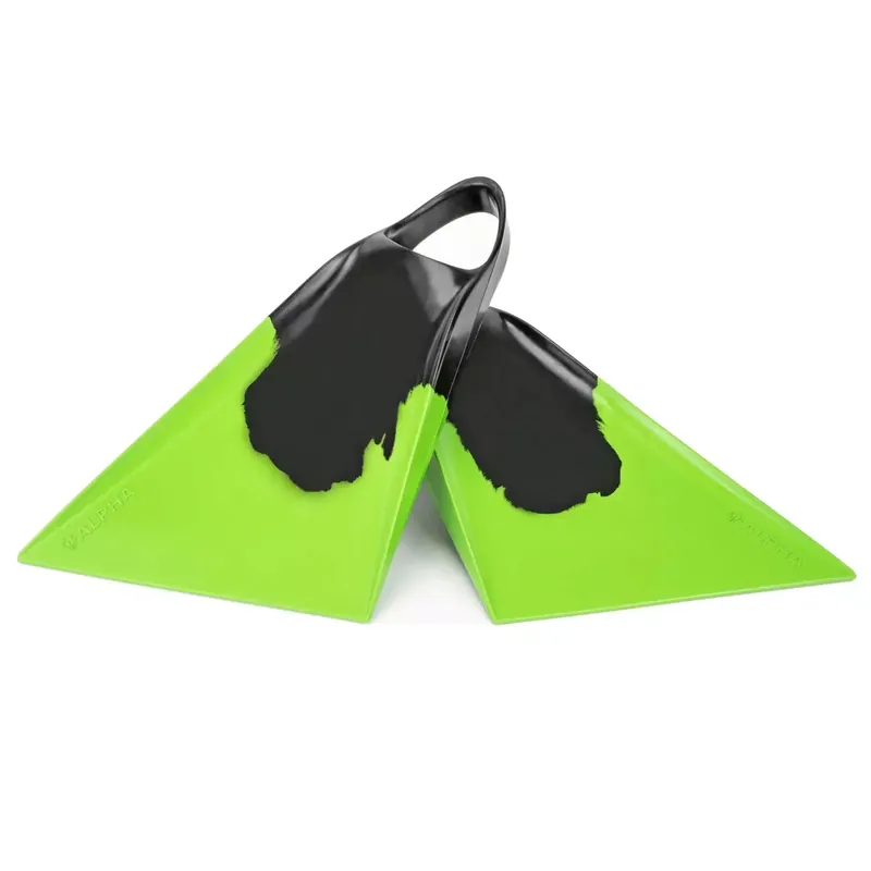 NMD Alpha Schwarz/grün Bodyboard-Flossen Super-Preis
