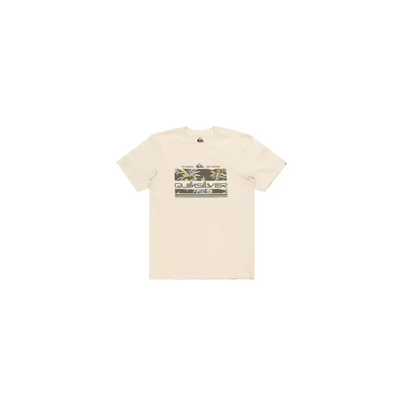 T-shirt quiksilver Tropical Rainbow beige Jetzt Kaufen