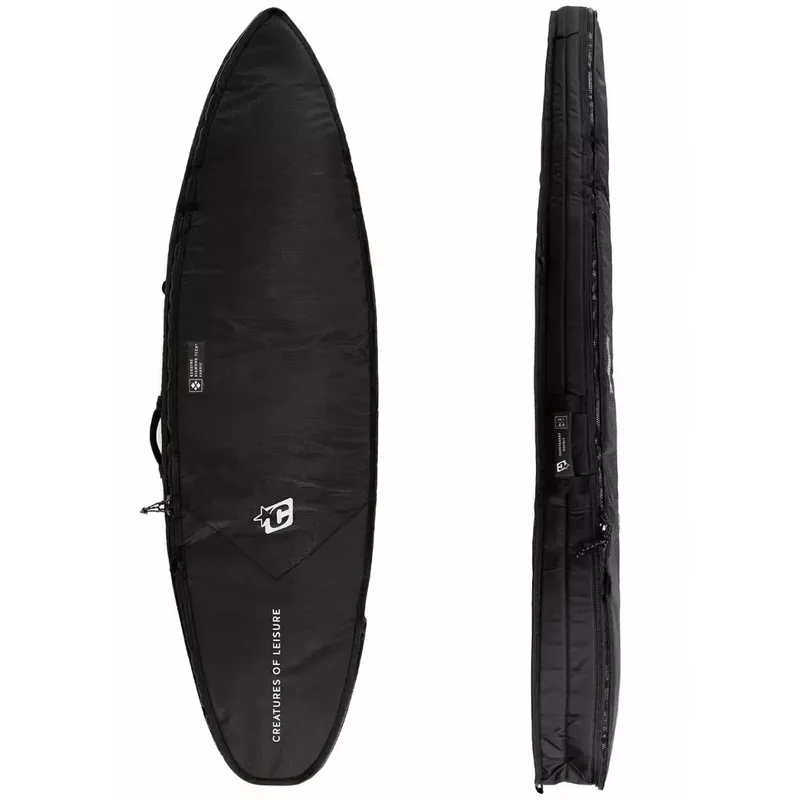Nur Heute Boardbag Creatures Dual Shortboard DT2.0 Black Silver