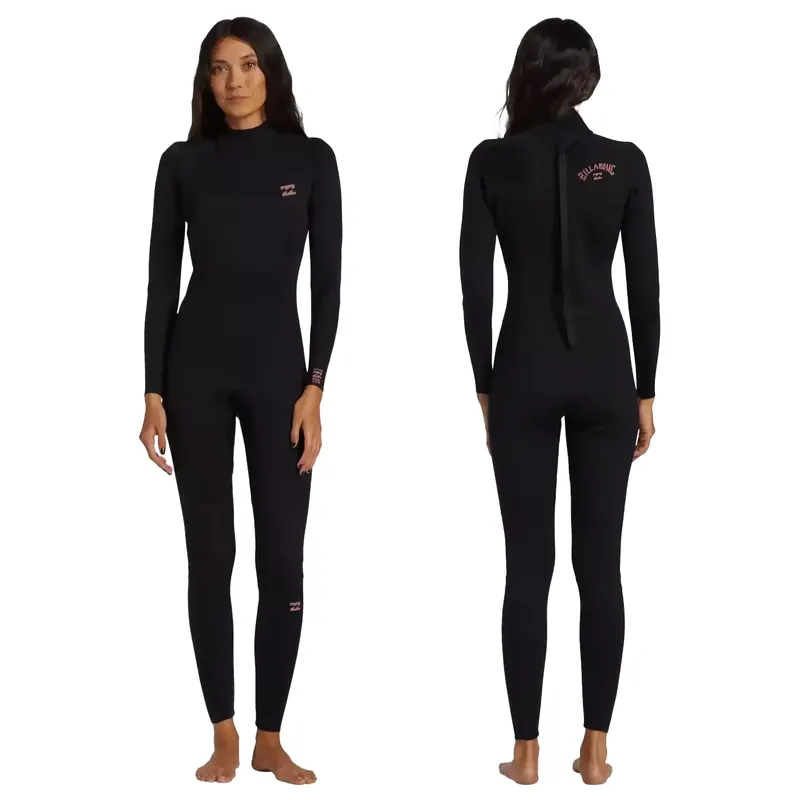 Neopren von Billabong Foil women 3/2mm BZ Flat Lock Black Neue Ware