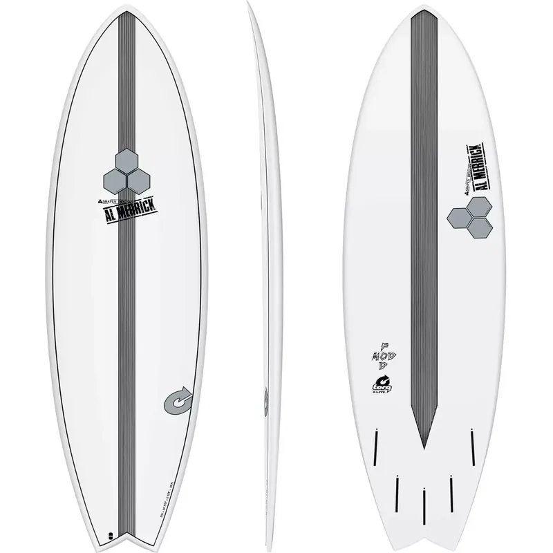 Surfbrett Torq Channel Island Pod Mod X-Lite White Markenprodukt