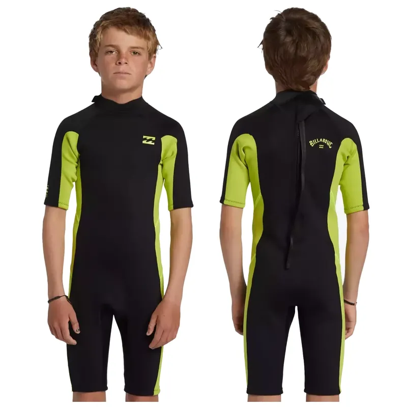 Neopren von Billabong Foil 2/2mm Flat Lock Fluro Lime Knallerangebot