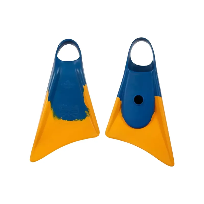 Solange Der Vorrat Reicht Flossen bodyboard Churchill Makapuu Yellow/Blue