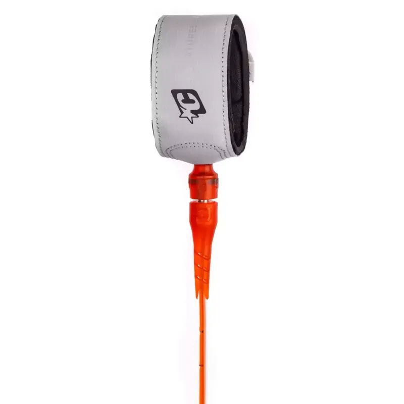 Markenware Leash surf-Creatures SuperLite Lite Fluro Red Speckle Cement