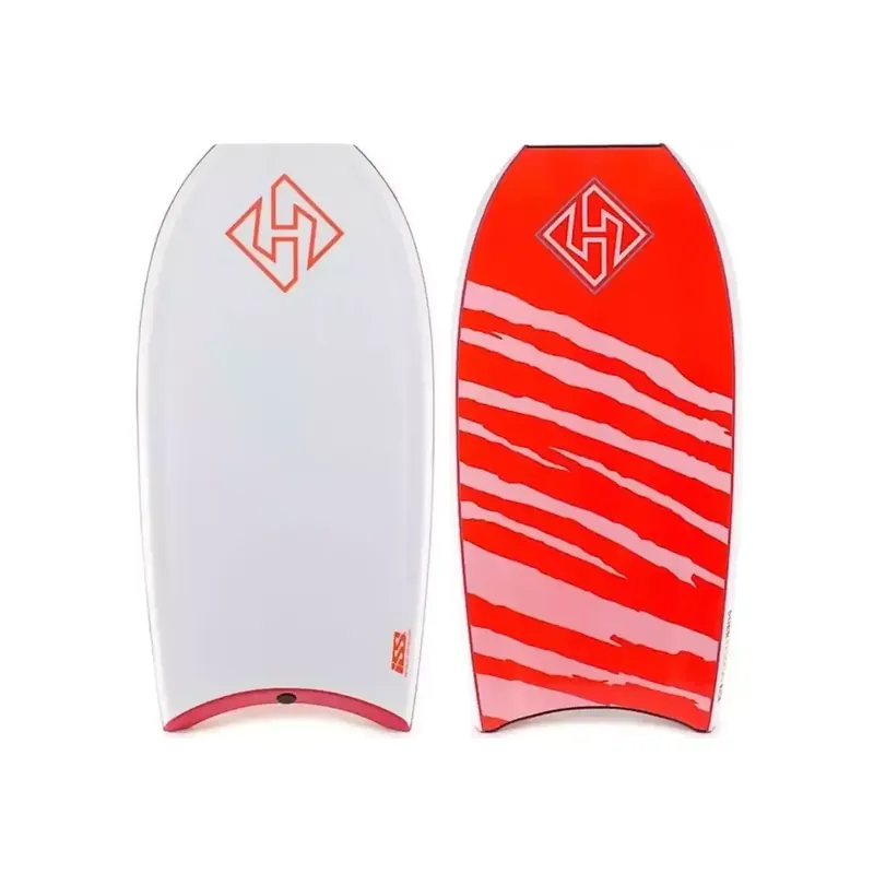 Neu Im Sortiment Tabelle bodyboard Hubboards Dubb PP Pro ISS White/Red