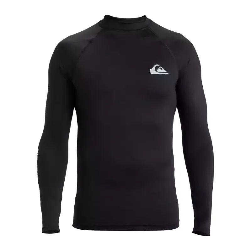 T-shirt UV quiksilver Everyday surf LS Black Meistverkauft