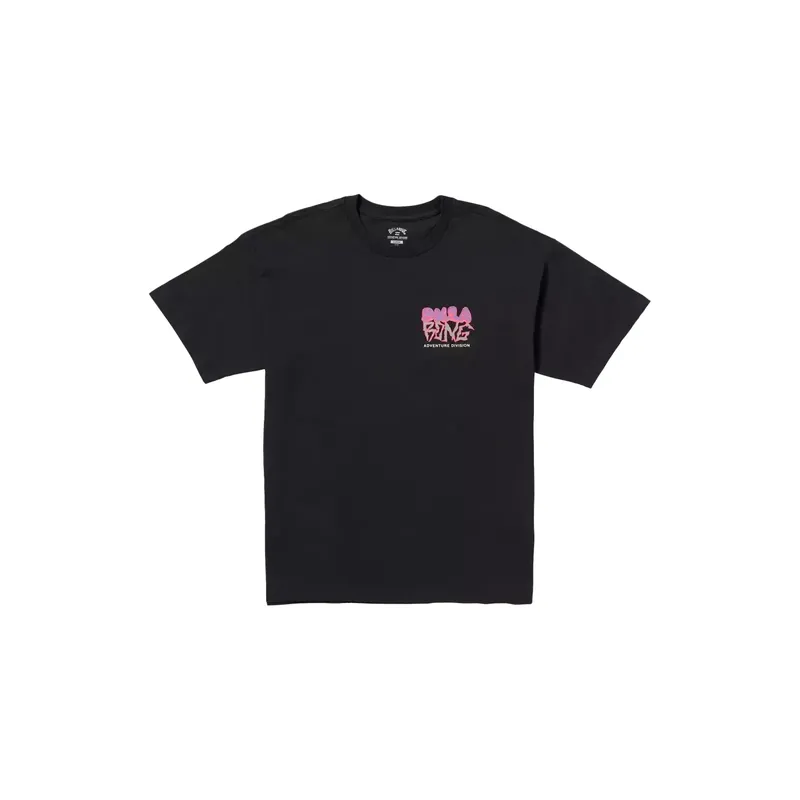 T-Shirt Billabong Built to Last Black Billig
