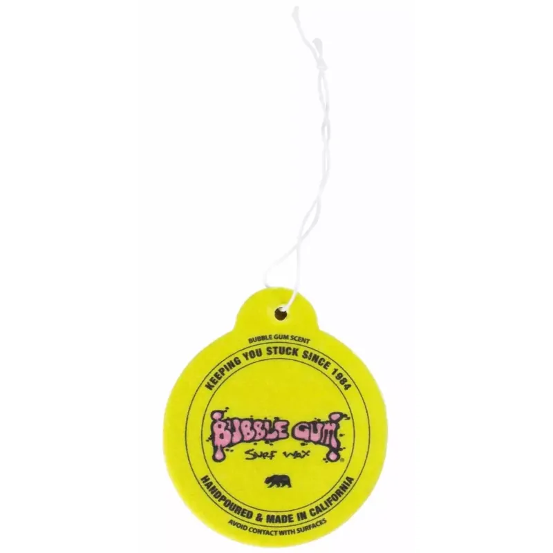Lufterfrischer Bubble Gum Air Freshener Yellow Bestseller