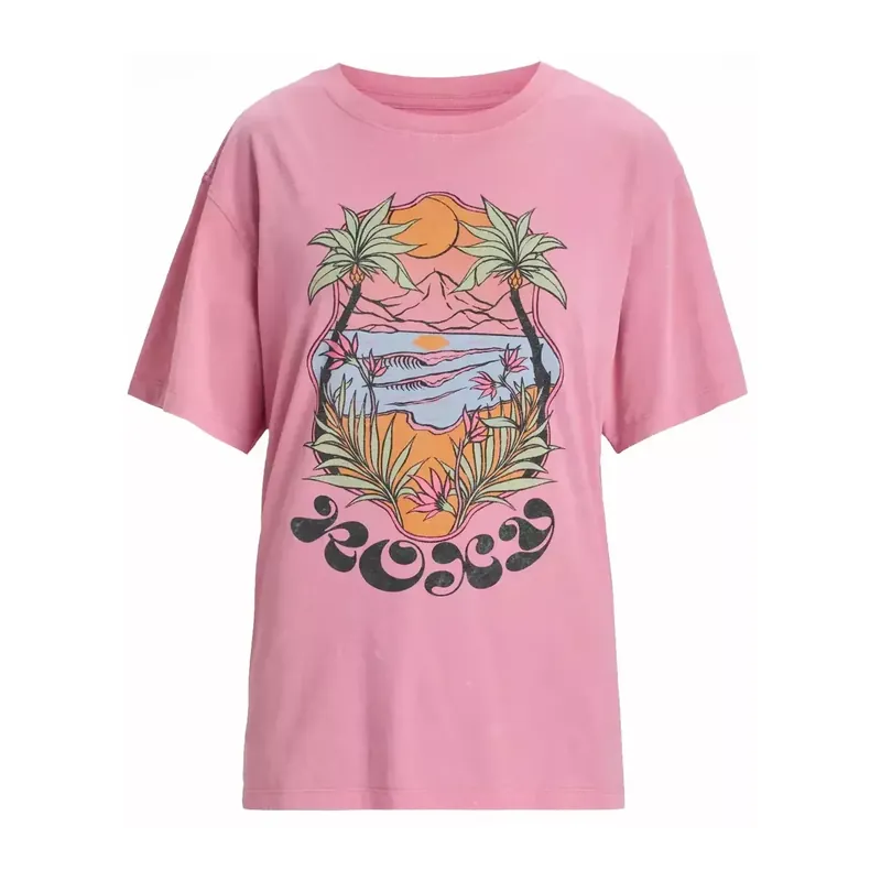 T-Shirt Roxy Sunny Oversize Orchid Smoke Letzte Chance