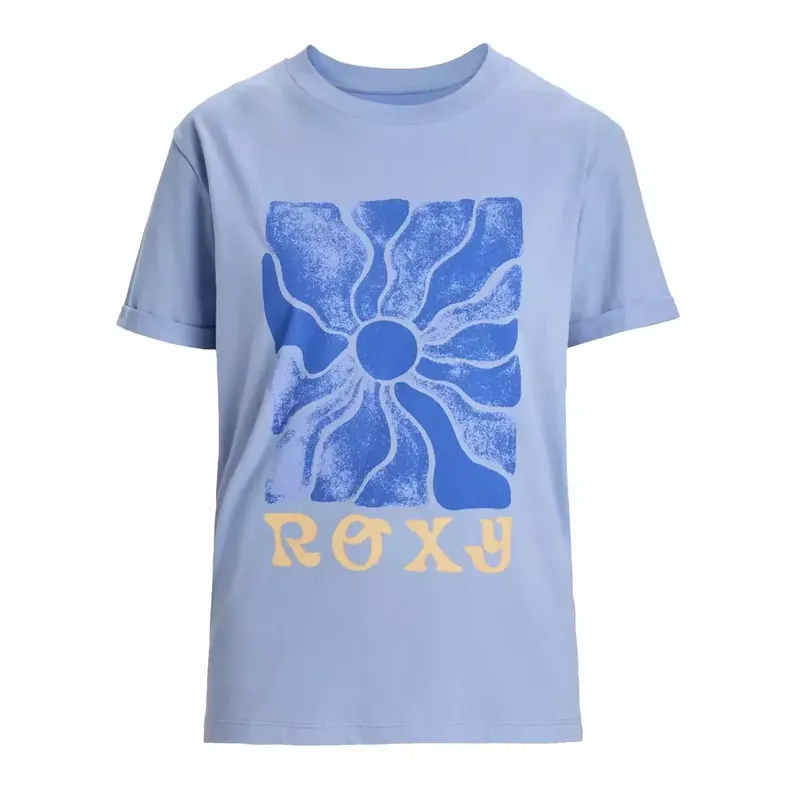 Preisreduziert T-Shirt Roxy Oceanregular Poster Grapemist