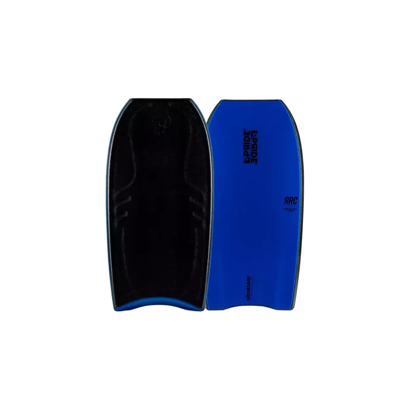 Bodyboard Pride Obsessor PP RRC Black/ Electric Blue Neu