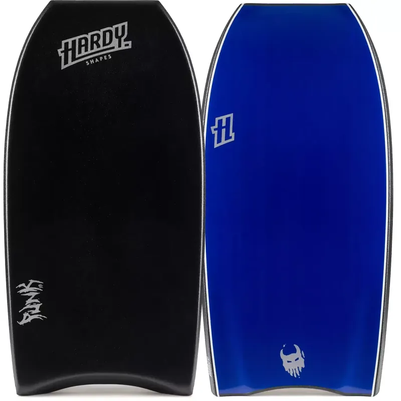 Bodyboard Hardy Shapes Charger Punk PE Double Stringer Black/Dark Blue Letzte Chance